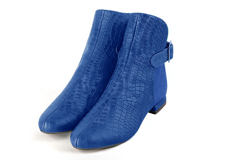 Bottines femme bleu electrique on sale